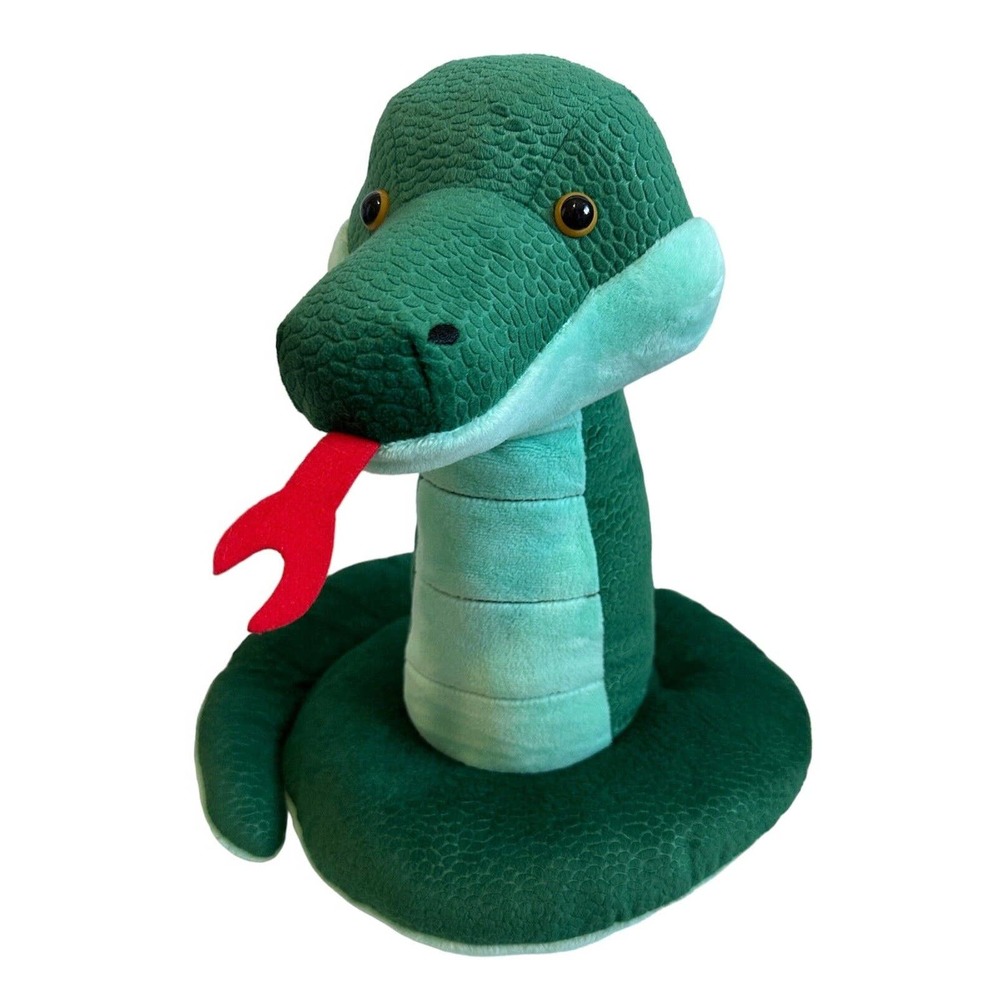 Build a Bear Harry Potter Green Slytherin Snake Plush Stuffed Animal Kids Toy